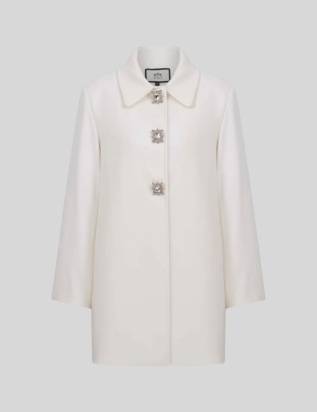 Rudny White Women's Coat