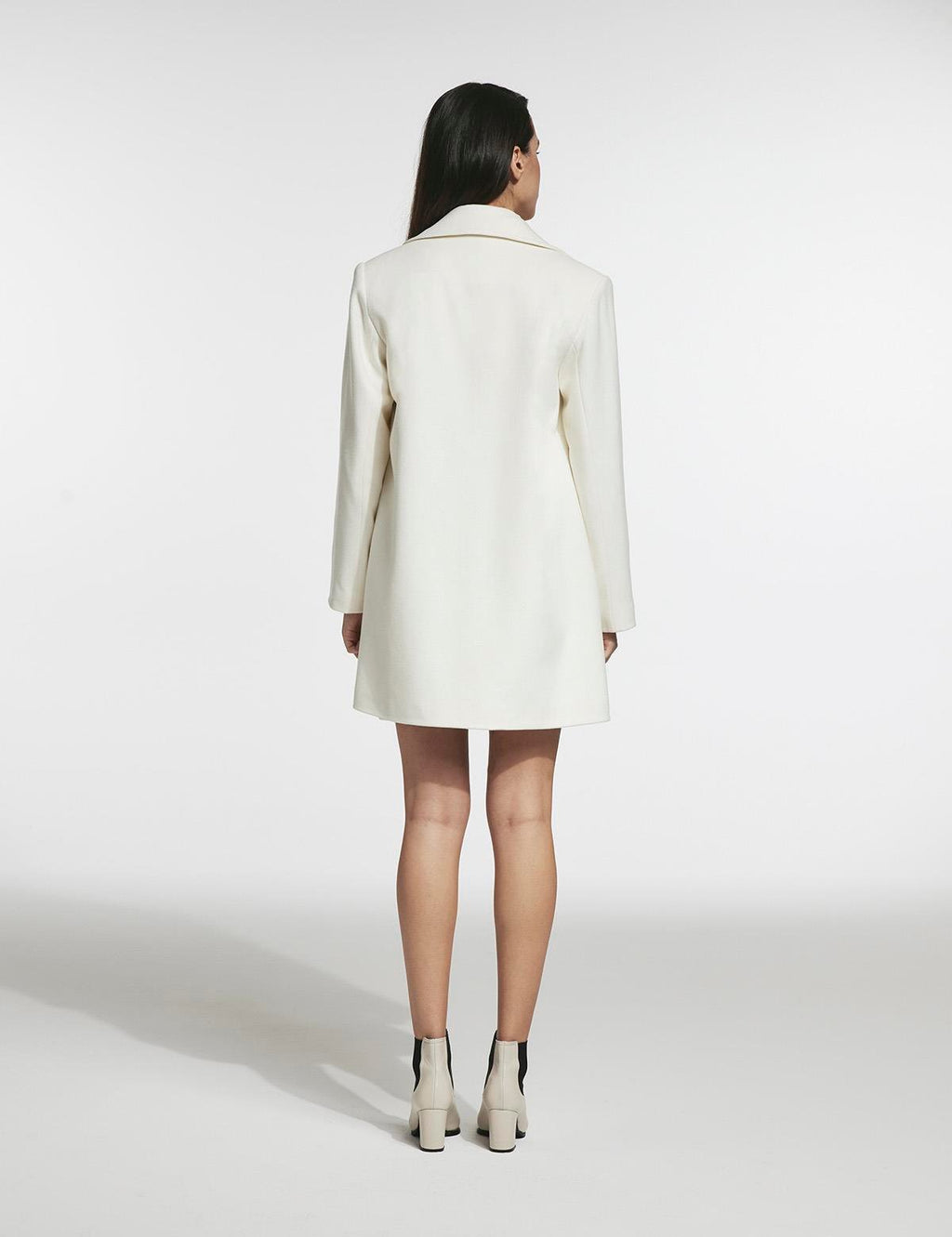 Rudny White Women's Coat