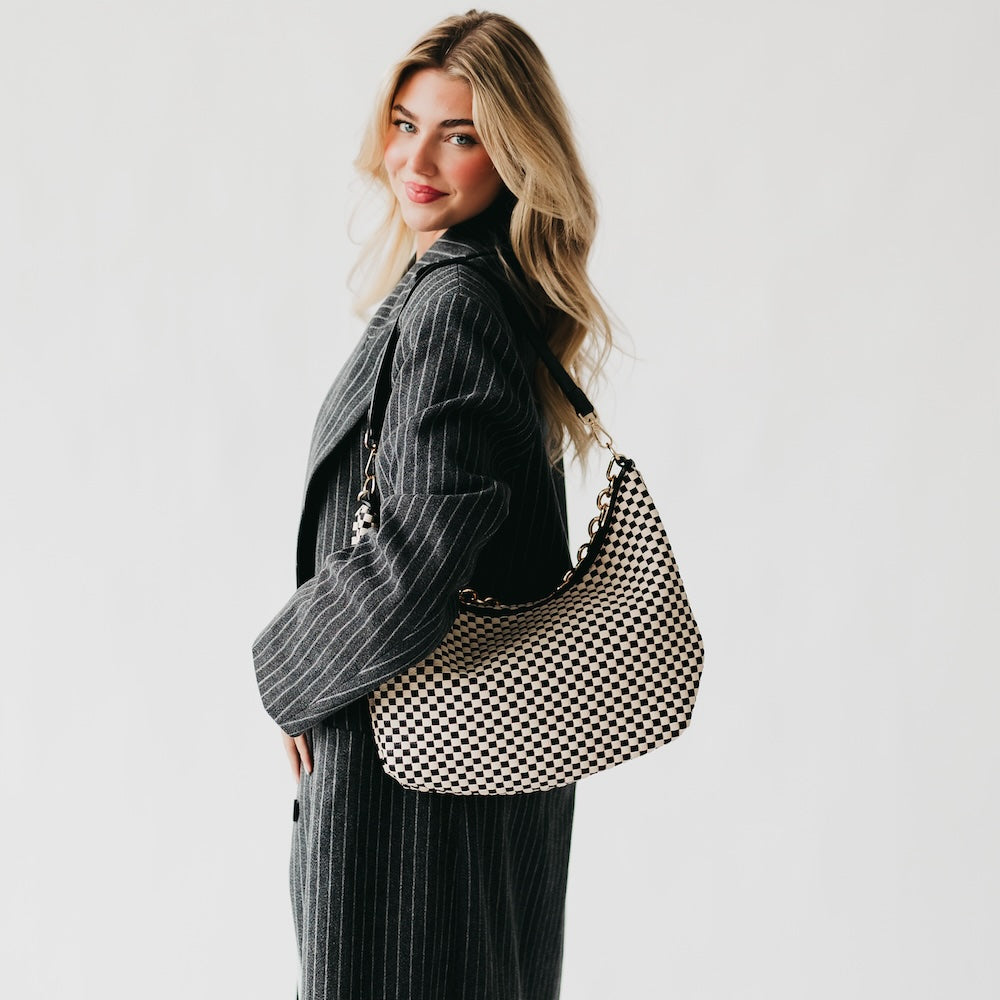 Sienna Slouchy Woven Shoulder Bag - NEW COLORS!
